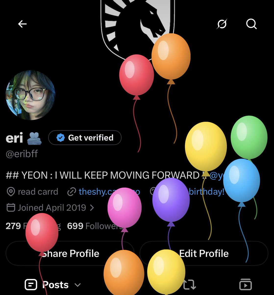 eribff's tweet photo. its my birthday today!! ￼🎂🎉

and im in atlanta for LCS finals with all my wonderful friends i met bc of this league 🥳

(p.s. @TeamLiquidLoL @Yeon7lol plz win finals this weekend #ForMe) https://t.co/j3E4RSMWtS