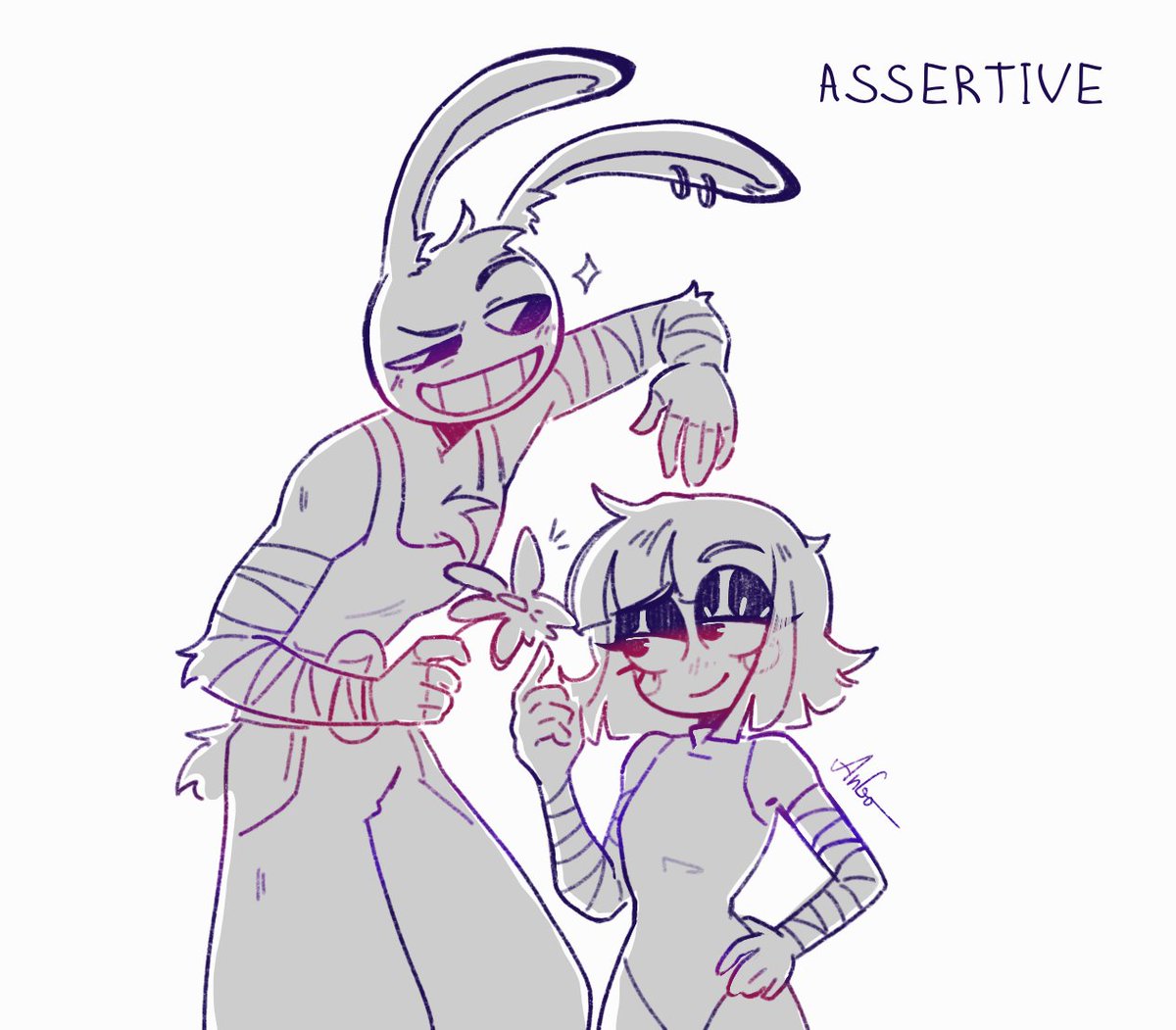 AnGo2017956's tweet photo. Day 2: Assertive
#funbuntober26 #tadc #funnybunny https://t.co/pqmIMJG5eM