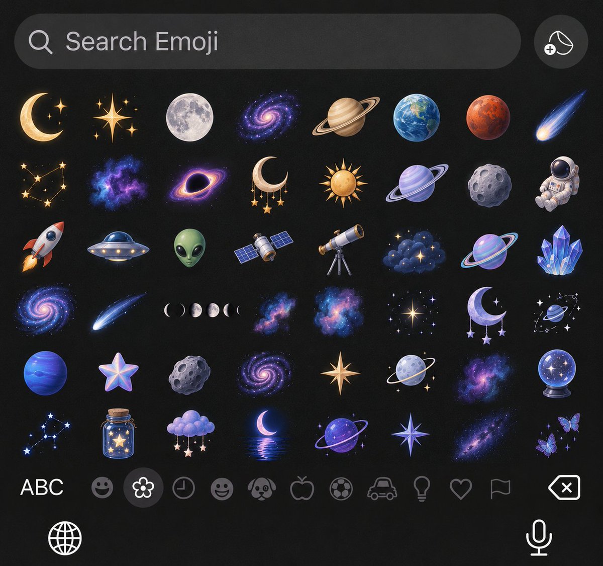 purelivn's tweet photo. astronomy emoji ✨️ https://t.co/HVmOCPY6ke