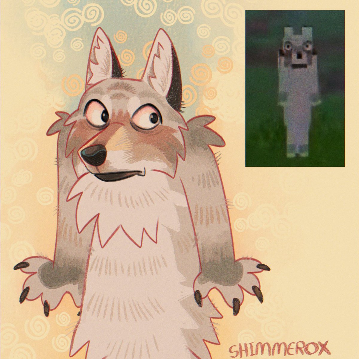 shimmeroxx's tweet photo. Jerry #minecraft https://t.co/AjAwIPuTwu