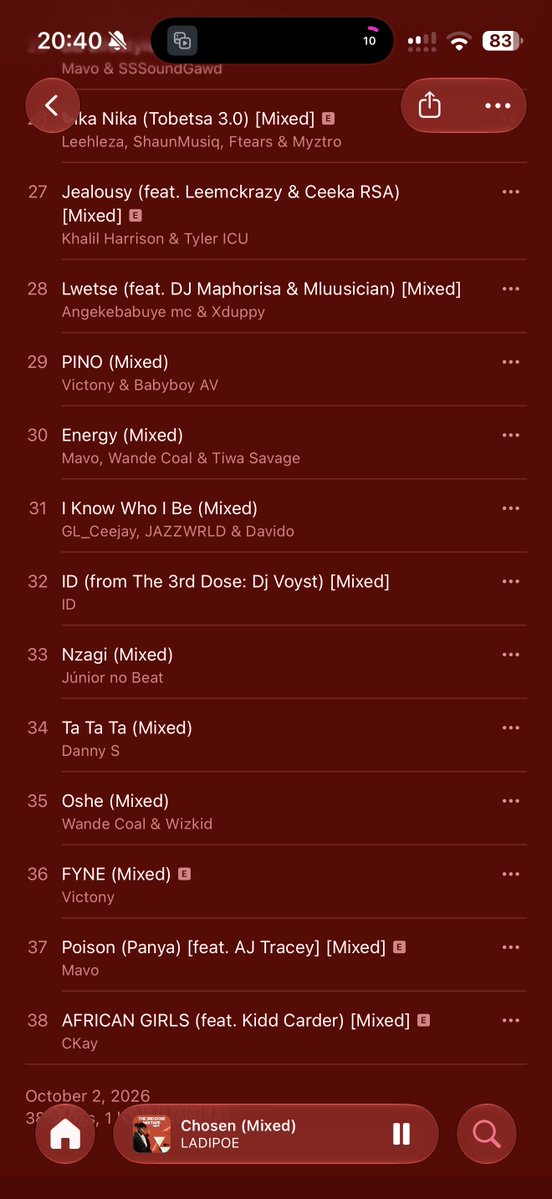 djvoyst's tweet photo. Tracklist for “The 3rd Dose Mixtape” out now on Apple Music 🚨 https://t.co/59HYmVQaGm