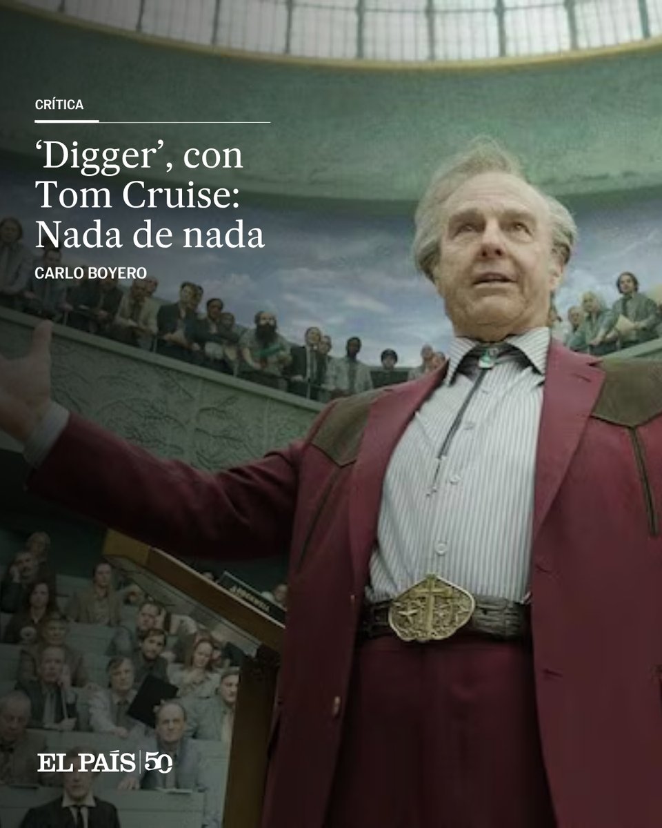 elpais_america's tweet photo. CRÍTICA | ‘Digger’, con Tom Cruise: Nada de nada

Iñárritu convierte una historia sobre el fin de la humanidad en un espectáculo histérico, pretencioso y narrativamente desastroso

Lee más en: https://t.co/y97btrFmyK https://t.co/9FPZ1eLjYW