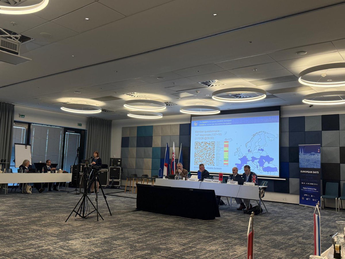 ICOIGT's tweet photo. Hoy nuestros representantes Olga Sáez y Francisco Darder se encuentran en la ciudad de Brno (Chequia) en la asamblea de la CLGE con nuestros homólogos europeos. https://t.co/CMoptXtnTL