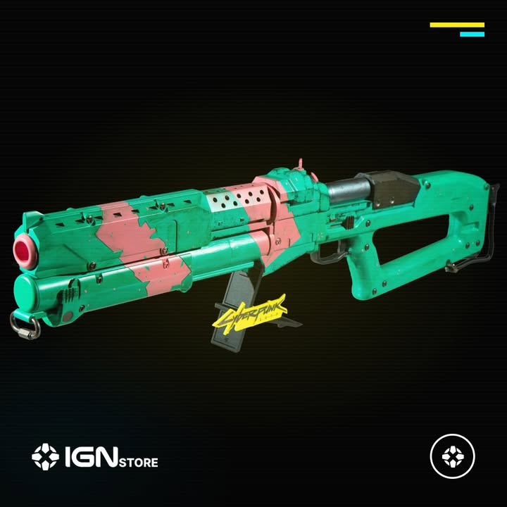 IGNStore's tweet photo. Some weapons whisper. This one screams. 😱
This is Guts, Rebecca's personal Carnage, brought to life in full pink-and-green glory with real pump-action, smoke, and light-up effects.
Get it now on IGN Store: https://t.co/ocyyfiRU0k https://t.co/yYkxOjZQOL