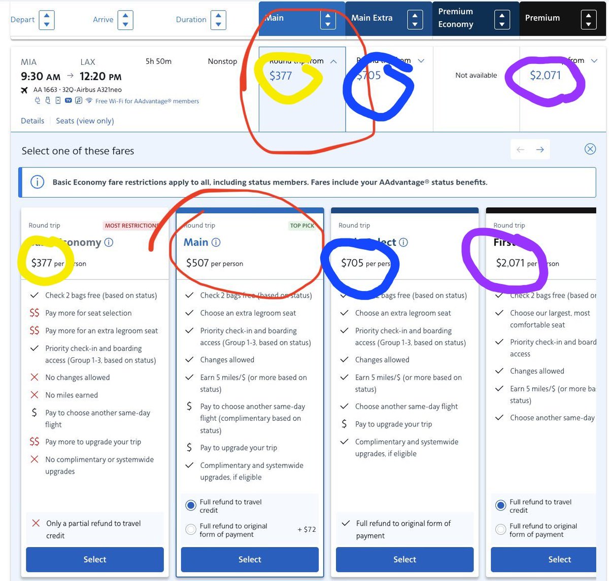 OfferVoidInMI's tweet photo. @Icepick87 @HeyFromPeter The price for everything else corresponds to everything directly below it. This is a major UI flaw https://t.co/5I4gIy0hv0