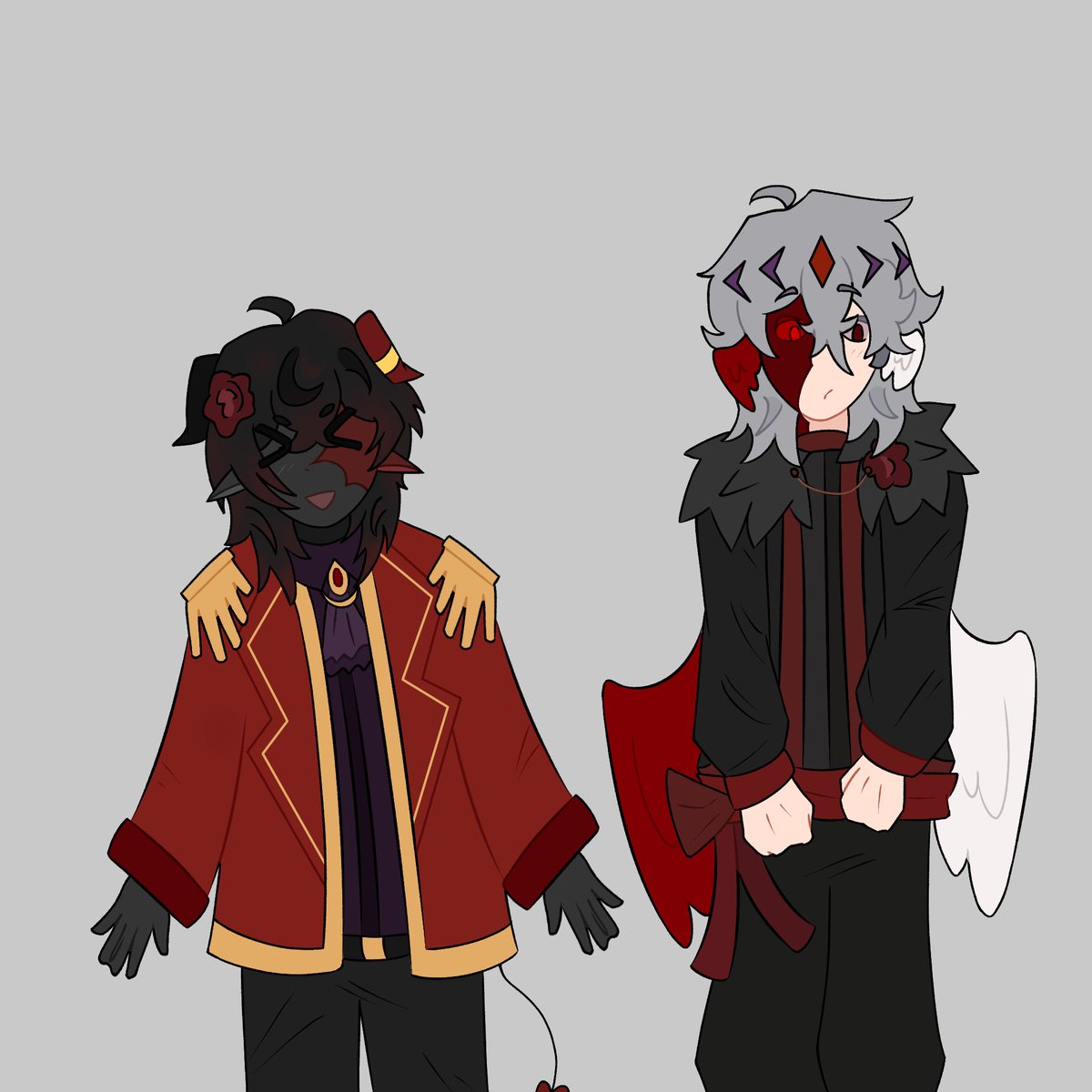 Ashth3silly_'s tweet photo. #Paratober Day 2
Stormz clothes are a little big for him😭
#Iamstormzfanart #Dumbisdumbfanart https://t.co/qZ887aA0mE