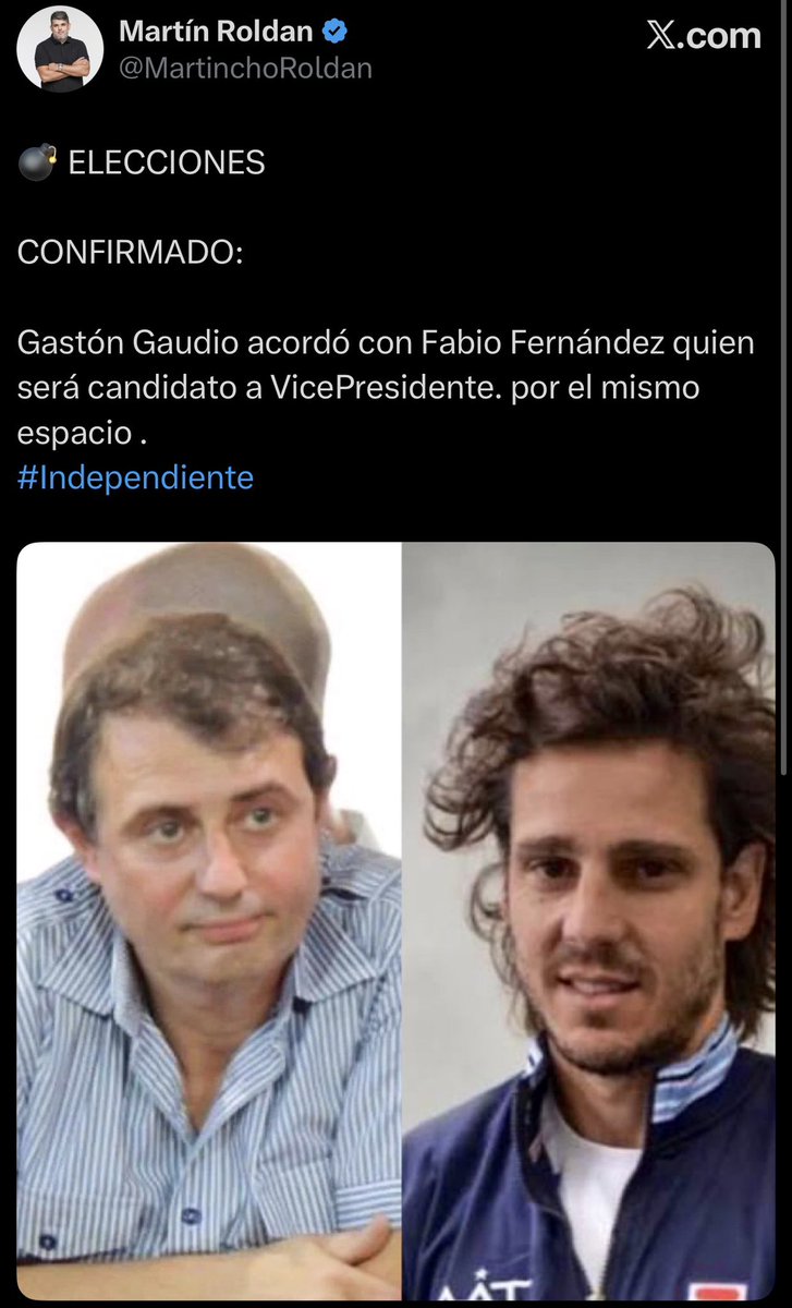 Sebas_Neman's tweet photo. Tardó menos de una semana en contradecirse después de asegurar que no habría nadie del pasado. El amigo de Ritondo arma trinomio con Fabio Fernández que fue tesorero de la gestión Moyano y es muy cercano al Grupo Champagne. Si votas esto, querés lo peor para Independiente. https://t.co/AvYQGGuHm7