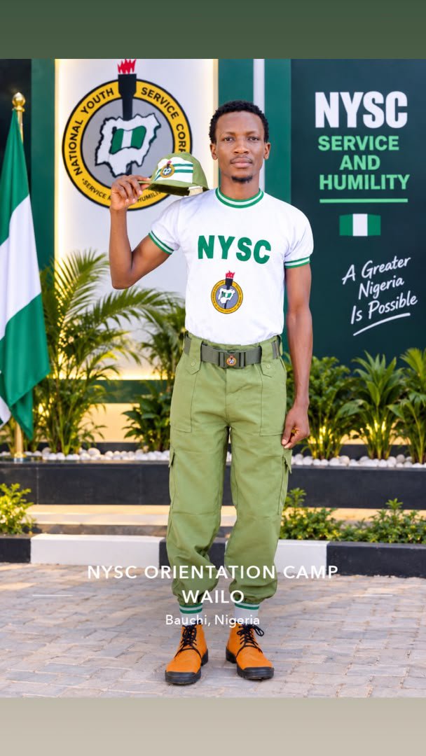 Senator_Maple's tweet photo. Serving with pride, humility, and purpose. 🇳🇬💚 
#NYSC2026 #NYSCOrientationCampWailoBauchi https://t.co/JKgOgpo2vB