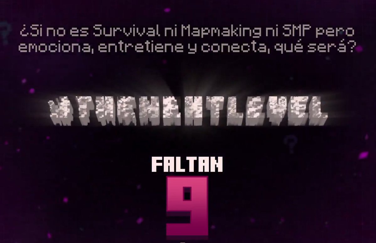 luciluser's tweet photo. Ha dicho que no es Survival ni Kalamari Desert, PERO NO HA DICHO NADA DE QUE NO SEA ALGO MULTIPLAYER y con #TheNextLevel si hizo esta especificaciรณn
SE VIENE SMP??????? https://t.co/4LGpoP4JuW