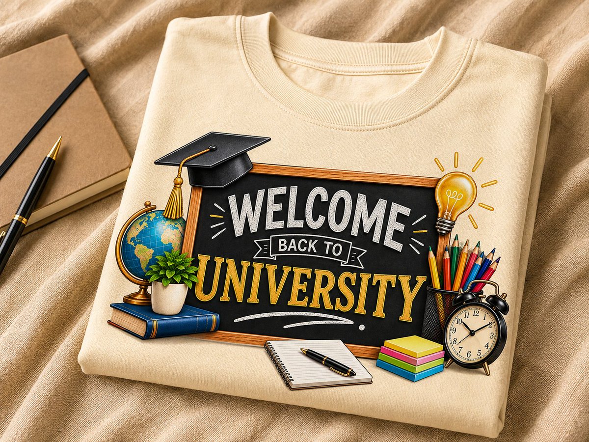 Coloramusestudi's tweet photo. Etsy Digital Product

https://t.co/5CD3oM2ENV

🎓 Welcome Back to University 📚
Fun college student design for campus apparel, gifts &amp; back-to-school projects. ✨
📥 PNG • JPG • PDF

#University #CollegeStudent #BackToSchool https://t.co/S3lObAFf2A
