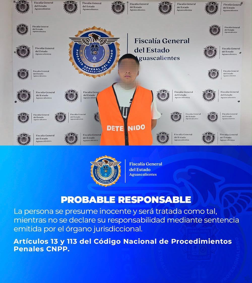fgea_oficial's tweet photo. FISCALÍA OBTIENE VINCULACIÓN A PROCESO DE HOMBRE SEÑALADO POR LESIONES DOLOSAS CALIFICADAS

• El imputado habría agredido a la víctima con un machete en el año 2023. https://t.co/rXNcB6rRwh