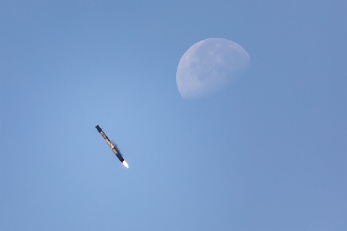 Rocketman_hs's tweet photo. Falcon 9 launches the 18th Transporter rideshare mission and delivers 130 payloads to orbit. https://t.co/gNlMBn9KVZ