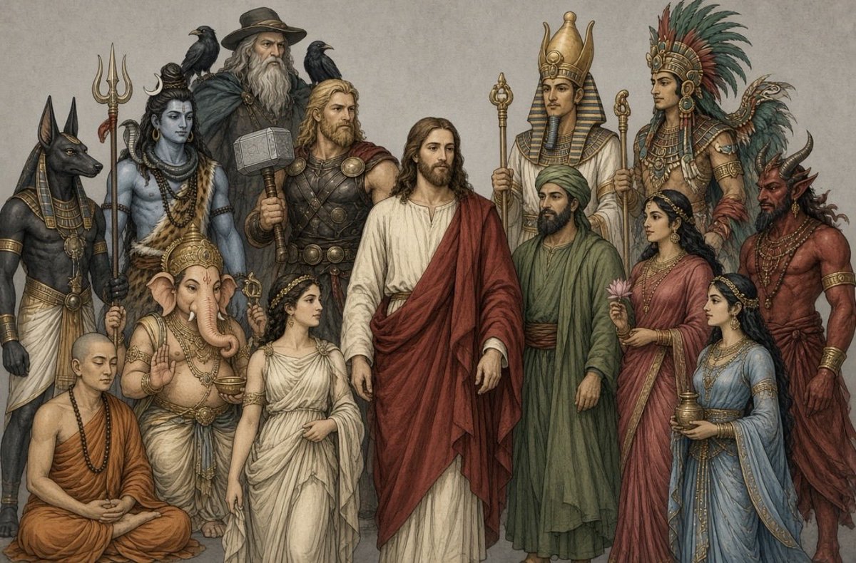 mikeautoplug's tweet photo. I want to see if this is actually true. Hey @grok remove all the false gods and maintain only the one true God. https://t.co/4dc2vUMghO