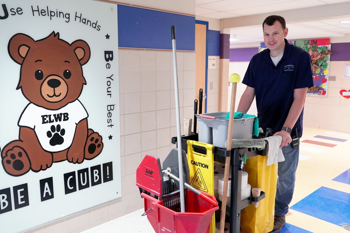 bps271's tweet photo. Long before the bell rings and well after the last student heads home, our dedicated custodians are hard at work. On this National Custodian Day, we take a moment to celebrate the talented individuals who keep our schools and buildings running smoothly. https://t.co/Sx3bdxzIve