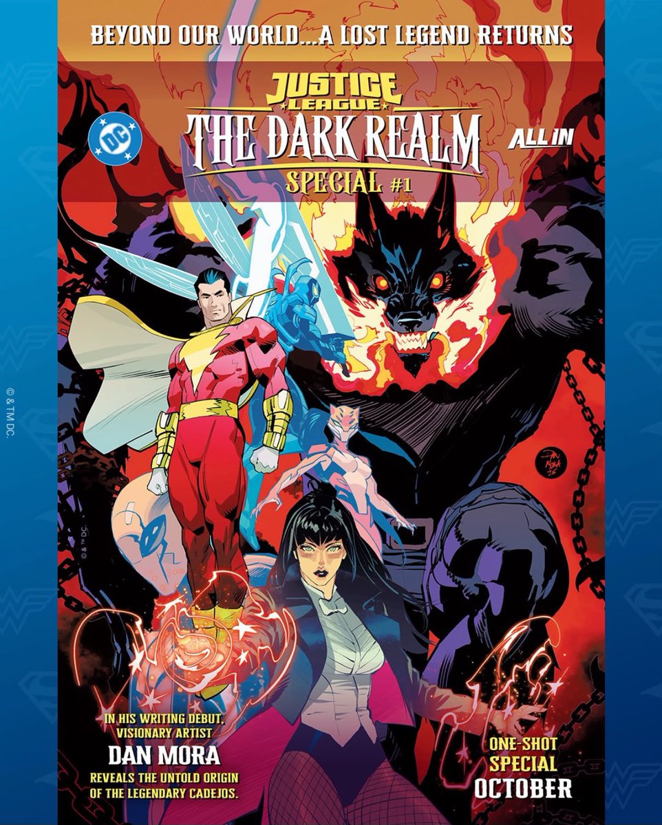 Danmora_c's tweet photo. JUSTICE LEAGUE: DARK REALM SPECIAL #1- My first time taking on writing duties. I was honestly pretty nervous going into it, I really hope you guys enjoy it. This one feels very special to me, and I’m grateful I got the chance to step into something new and share it with you. https://t.co/XBwpoTtLlE