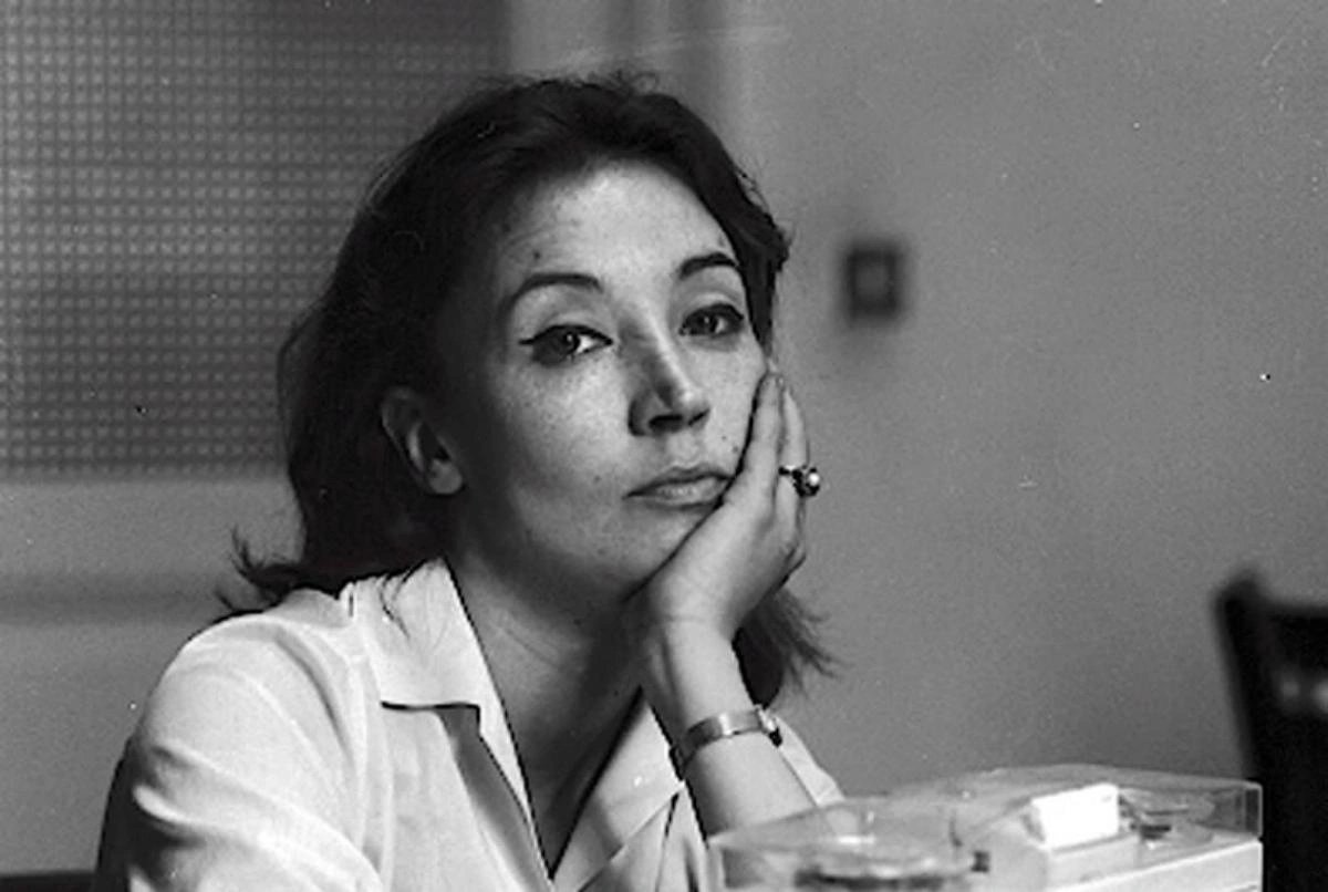 dejanirasilveir's tweet photo. La Periodista y Escritora, italiana 🇮🇹 Oriana Fallaci ya predijo lo que está sucediendo en Europa:

«El aumento de la presencia de los musulmanes en Europa es directamente proporcional a la pérdida de nuestra libertad.
El Mal, en Europa, convertida en Eurabia, colonia del Islam, la mafia fundamentalista decidida a barrer el recuerdo del Estado moderno, democrático. En Europa defender la propia cultura se ha convertido en delito.»