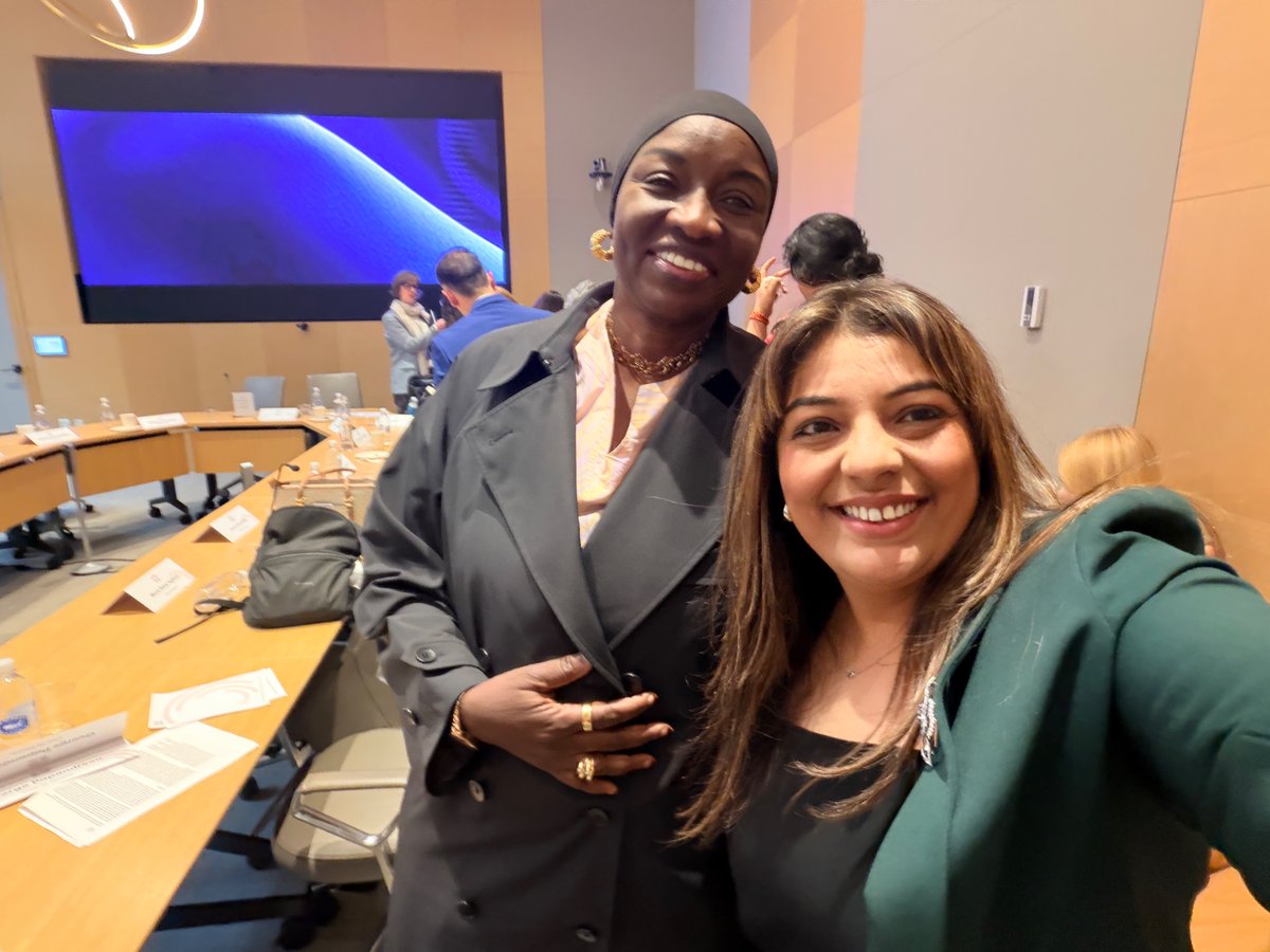 MITSTEX's tweet photo. 🌍 Exciting to see @BreanaPatelnyc and the Owle AI team representing the voice of MIT entrepreneurs at the @UnitedNations. Bringing real-world AI perspectives into discussions with global leaders is a vital part of shaping the future of the technology.

#MITSTEXPortfolio https://t.co/iTaFQncA4X