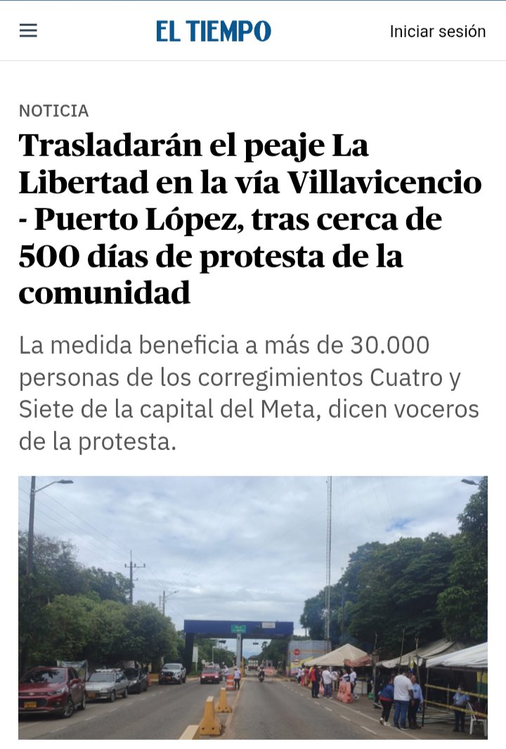 Mi_carro_Yyo's tweet photo. Se acuerdan de esto?
Si,el gobierno de @petrogustavo de había comprometido a trasladar el peaje la libertad, ahora con el ilegítimo se reversa está decisión que beneficiaba a 30.000 personas de veredas y corregimientos de la ciudad de Villavicencio,
Aplaudan, por qué no aplauden? https://t.co/zBgENKDUpt