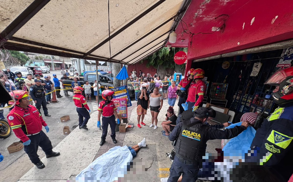 vichoguate's tweet photo. AHORA:

Disparos en colonia Santa  Fe, zona 13.

Dos fallecidos. https://t.co/gxh18TYVi4