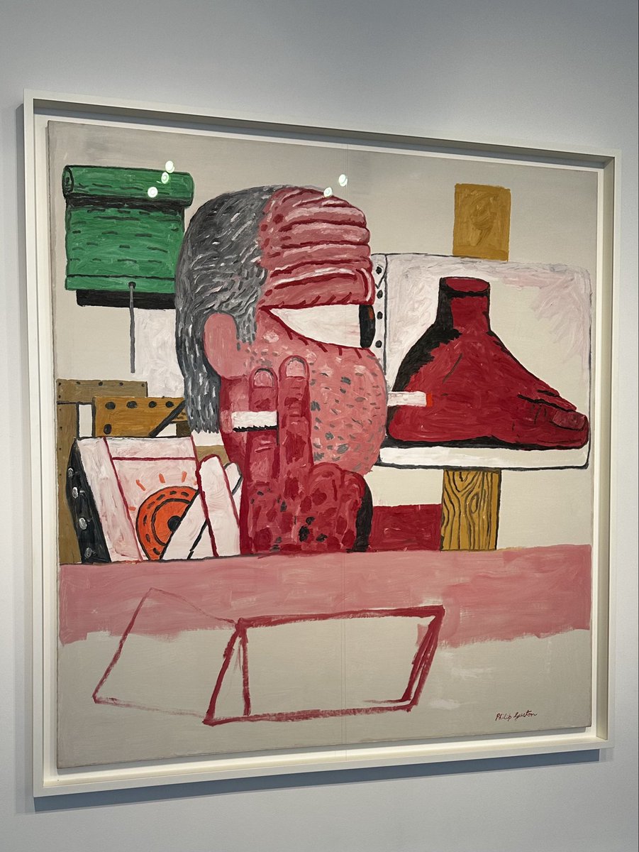archivistspicks's tweet photo. saw some phillip guston + r.b. kitaj @ MOMA https://t.co/XRZNB3O4NA