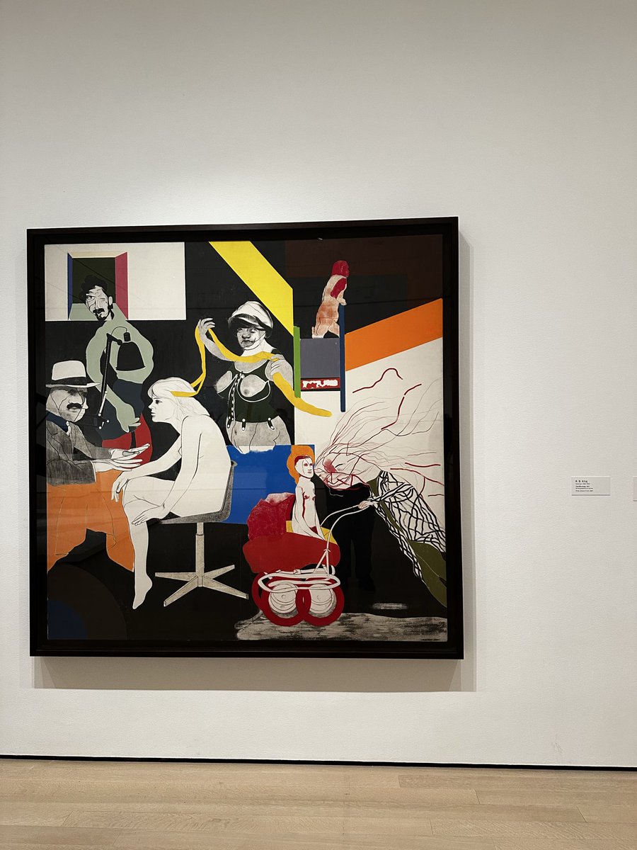 archivistspicks's tweet photo. saw some phillip guston + r.b. kitaj @ MOMA https://t.co/XRZNB3O4NA
