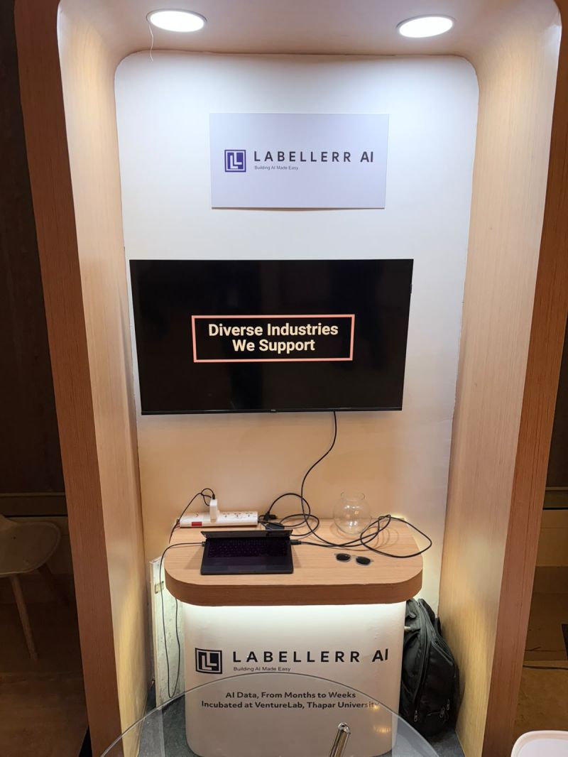 Labellerr_AI's tweet photo. We had a great time at the Agentic AI Confluence 2026, organized by nasscom in Bengaluru!

Our team showcased the Labellerr annotation platform, built to help AI teams create high-quality training data faster.

Thank you to Nasscom for hosting such a thoughtful event. https://t.co/KotKIDzpxG