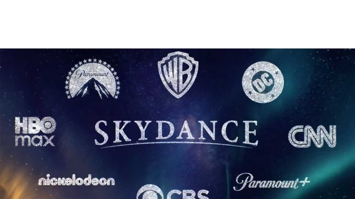alethenerd's tweet photo. skydance just swallowed warner bros and paramount whole and is wearing both their skins like a trench coat

$110 billion deal, closing next week, and the new boss's whole pitch is "don't worry, we'll preserve the legacy" 

sir you named the company after your own plane hobby in 2006, legacy is doing a lot of lifting here 🤷‍♂️