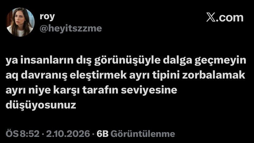 mystictete's tweet photo. çakma figüran Roy'un kaçıncı rezil oluşu sayamadım hala bu kızın bi tarafını yalayanlar var iğrenç https://t.co/Qsmp67lGFK