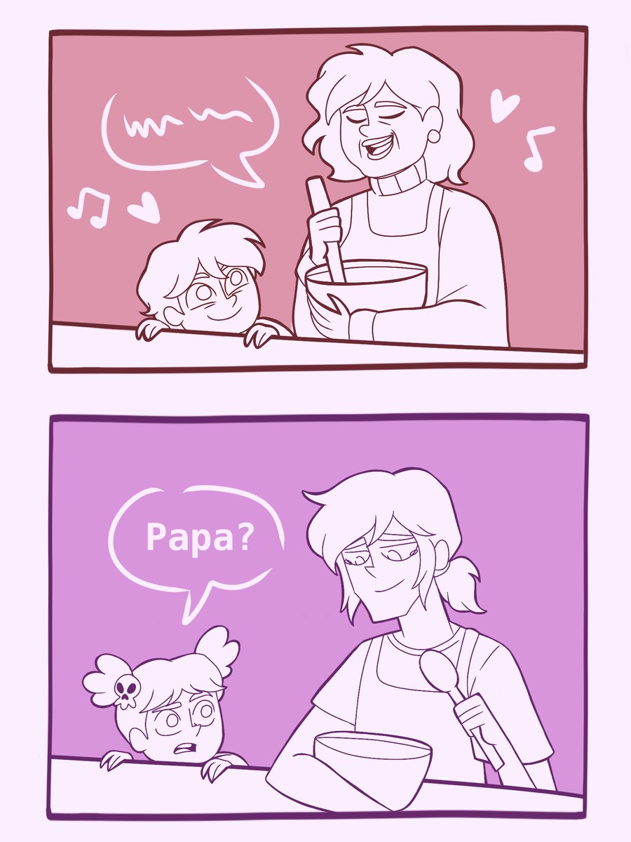 keithculting's tweet photo. 🍪 Old Memories and New Ones 

missed my tj fankid a bit so here’s jake cooking with her ❤️
#disventurecamp #tomjake https://t.co/hvaxgqZ8NH