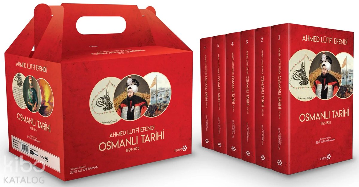 akblt_ufk's tweet photo. Seyit Ali Kahraman tarafından yeniden günümüz Türkçesine aktarılan "Ahmed Lütfi Efendi Osmanlı Tarihi (1825-1876)" neşredildi. ✒️📚🧐 https://t.co/0f6F8RXdPw