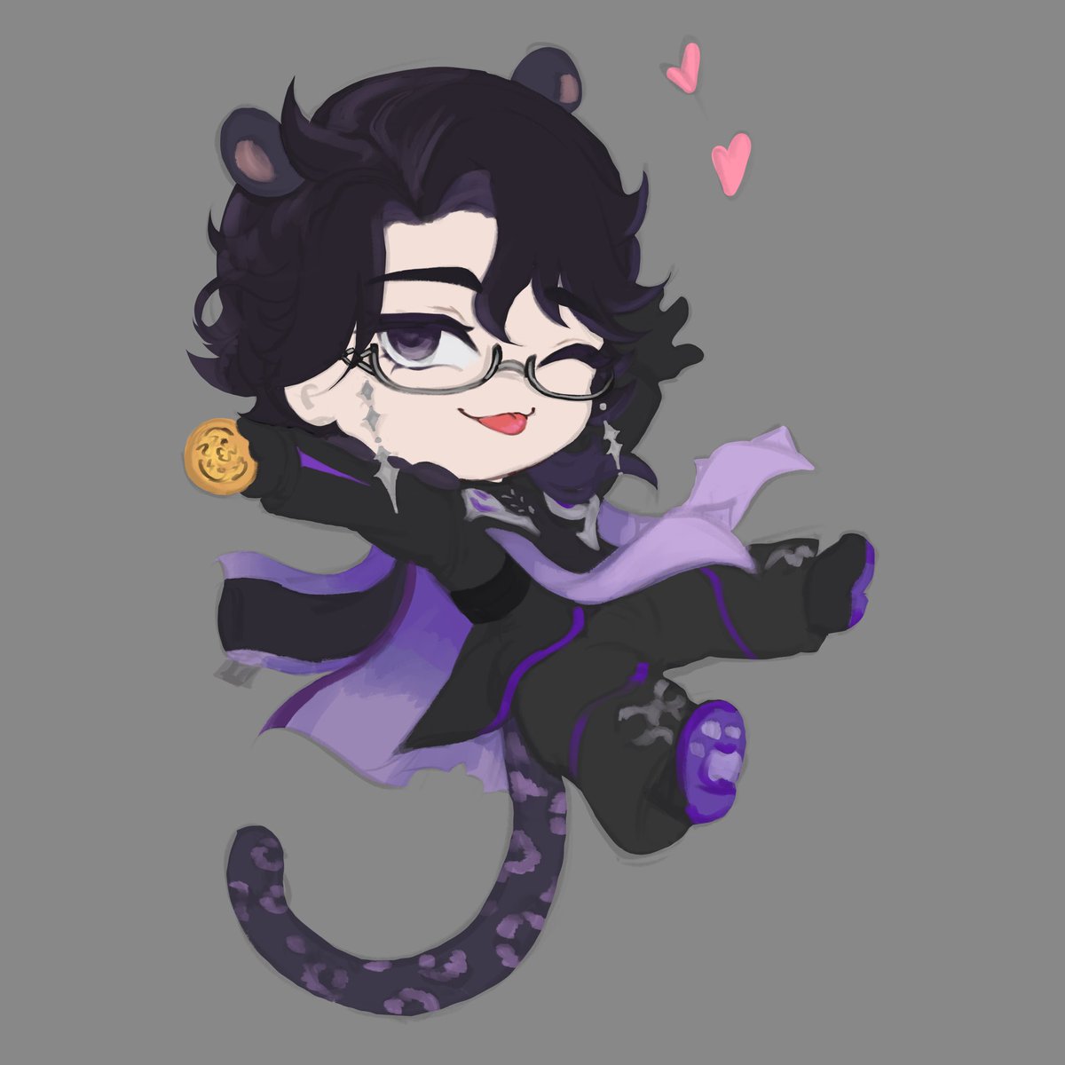 caffetaffe's tweet photo. wip :3 go my skrunklies!! 
#dottore #pantalone https://t.co/oq3d1mFG2f