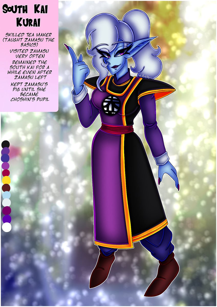 Shooting_StarZi's tweet photo. Alright, I finally finished them!
Here are all the designs of Kurai from past to present! #dragonballoc #Zamasu #dbs https://t.co/qM2GoGeMJC