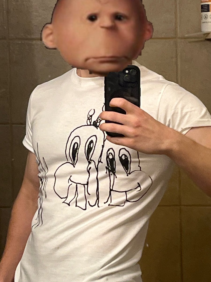 ozlako's tweet photo. gem Of A belated birthday present bro. big Toothed hyper realism brothers shirt. Fuck. yes. https://t.co/af7i0pQPZ6