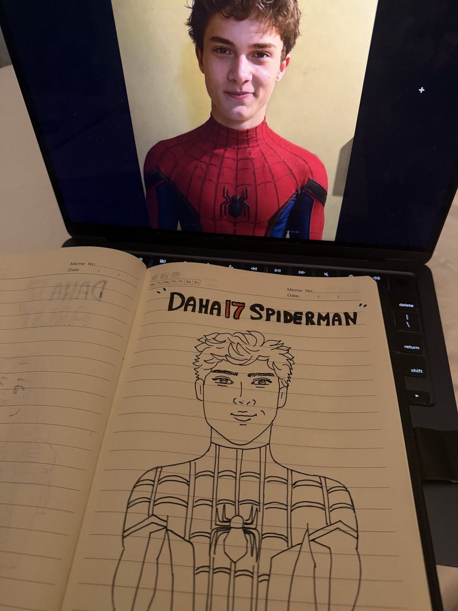 Tvshowdraw's tweet photo. Aras as Spiderman 🔥 https://t.co/WH0dJeEsNq