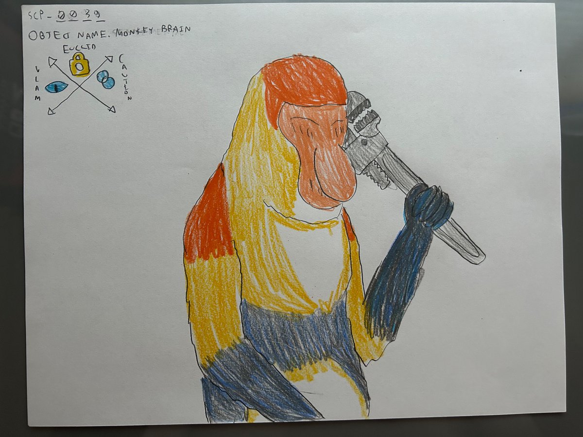 XndVa's tweet photo. Day 2
#scpfoundation #scp039 #scp331fr #Monkey #jellyfish #engineer #drwondertainment https://t.co/UTO6IgwAdj