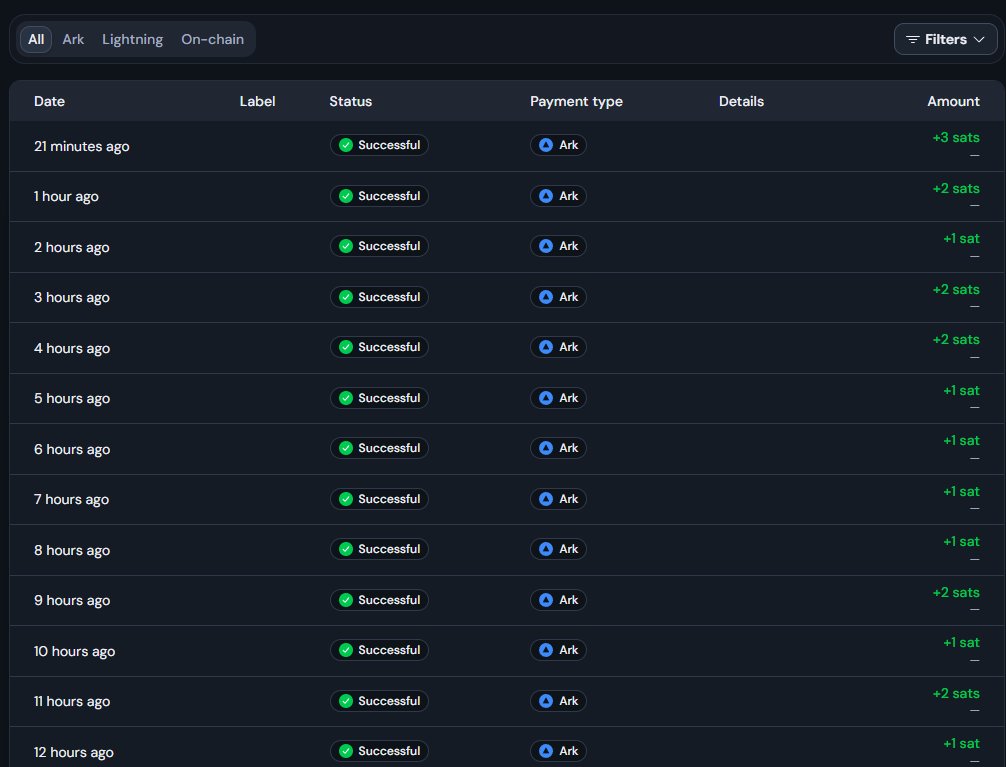 PiHiker's tweet photo. ArkPool is live 🚀

⚡ Hourly Bitcoin payouts over Ark, when eligible 
🧅 Tor-only pool connections @torproject 
⛏️ Built for Bitaxe & small miners
🔐 No account registration
👤 Your Ark receive address = your mining username
💸 1 sat minimum payouts!
🌐 Open-source gateway
🛡️ Privacy-focused by design
🐶 Ark payments powered by Bark from @secondhq 
🌍 https://t.co/7QtMWyQjXu
💻 https://t.co/t1EiuDcPQZ