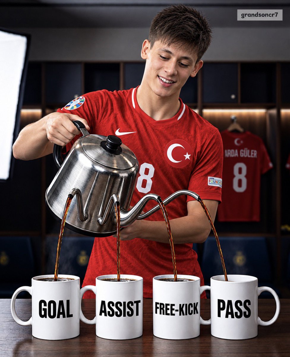 Grandsoncr7's tweet photo. Arda Güler for the Turkish national team. https://t.co/96jsYfzfV1