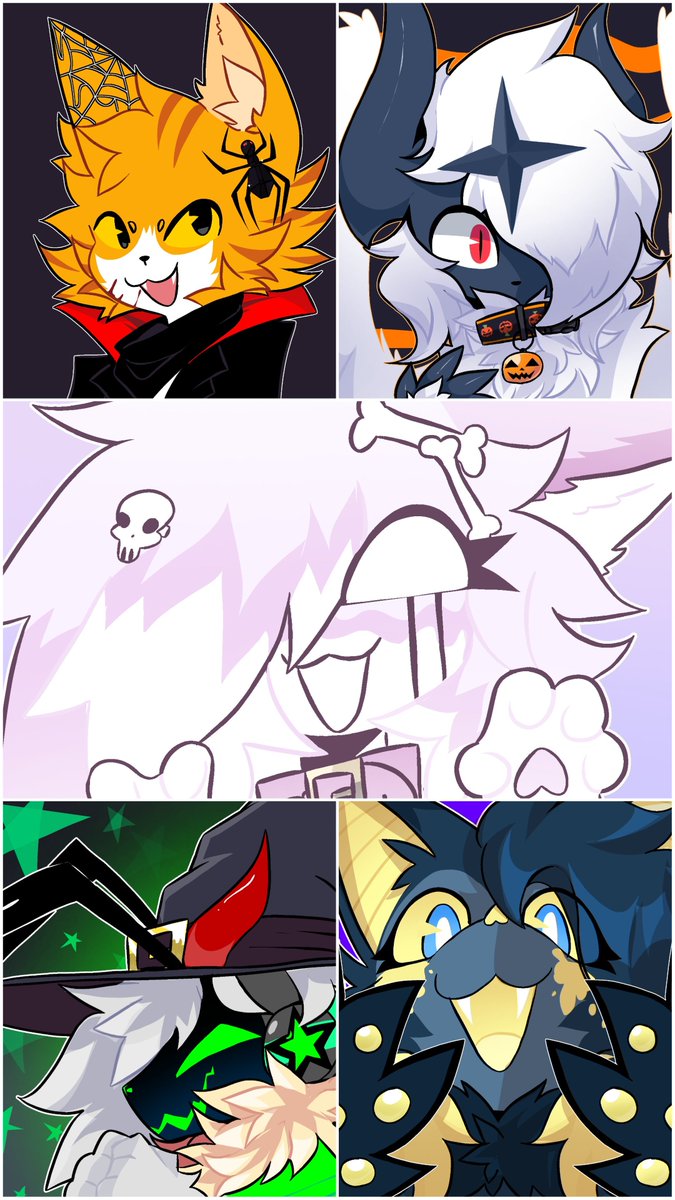 DegonGhost's tweet photo. halloween icon batch https://t.co/qCnkBA5LZF