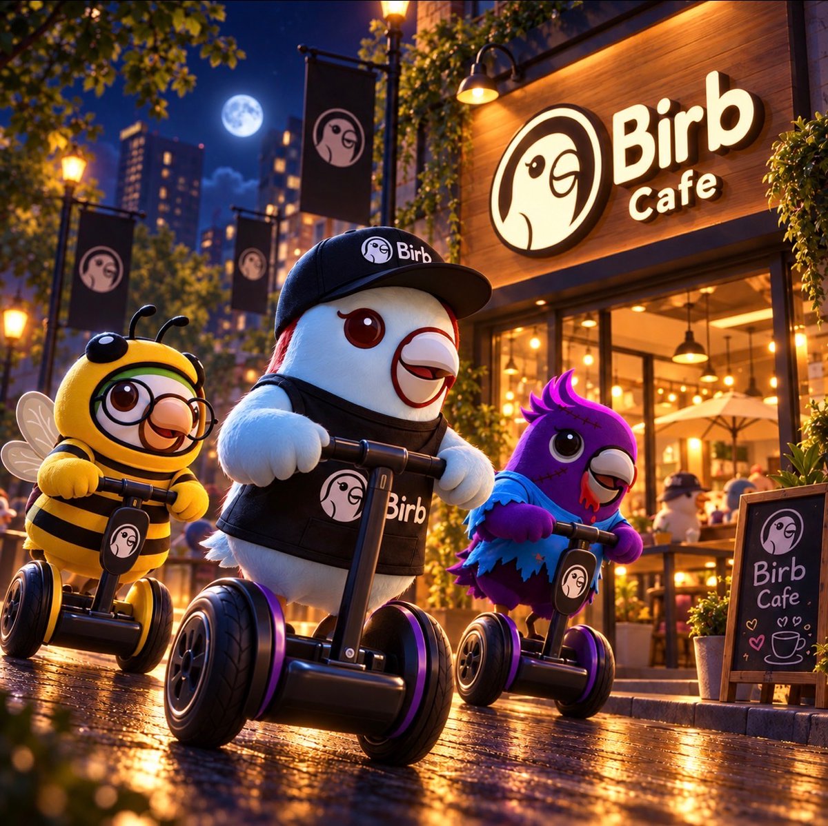 BirbDefi's tweet photo. GN!

When the whole crew agrees it’s way too late for coffee… and gets coffee anyway ☕️ https://t.co/SnxUAqkSdz