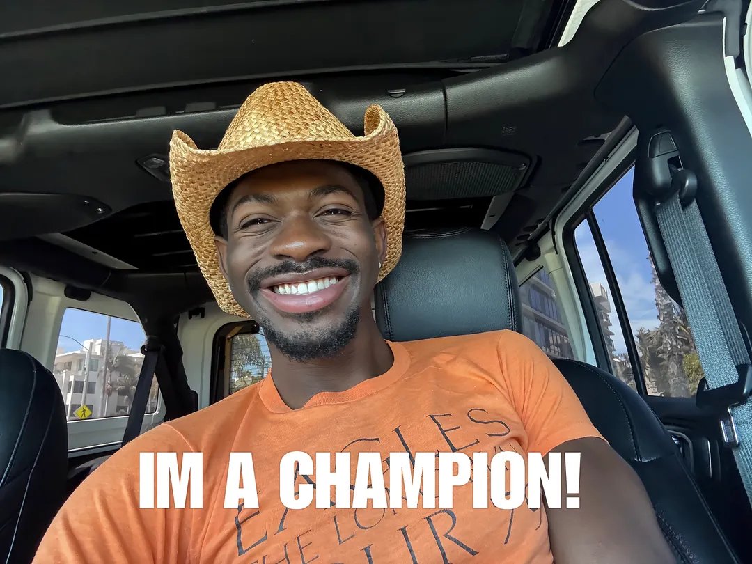 Leah_B_Y's tweet photo. IM A CHAMPION ! https://t.co/CKITIe5KPy
