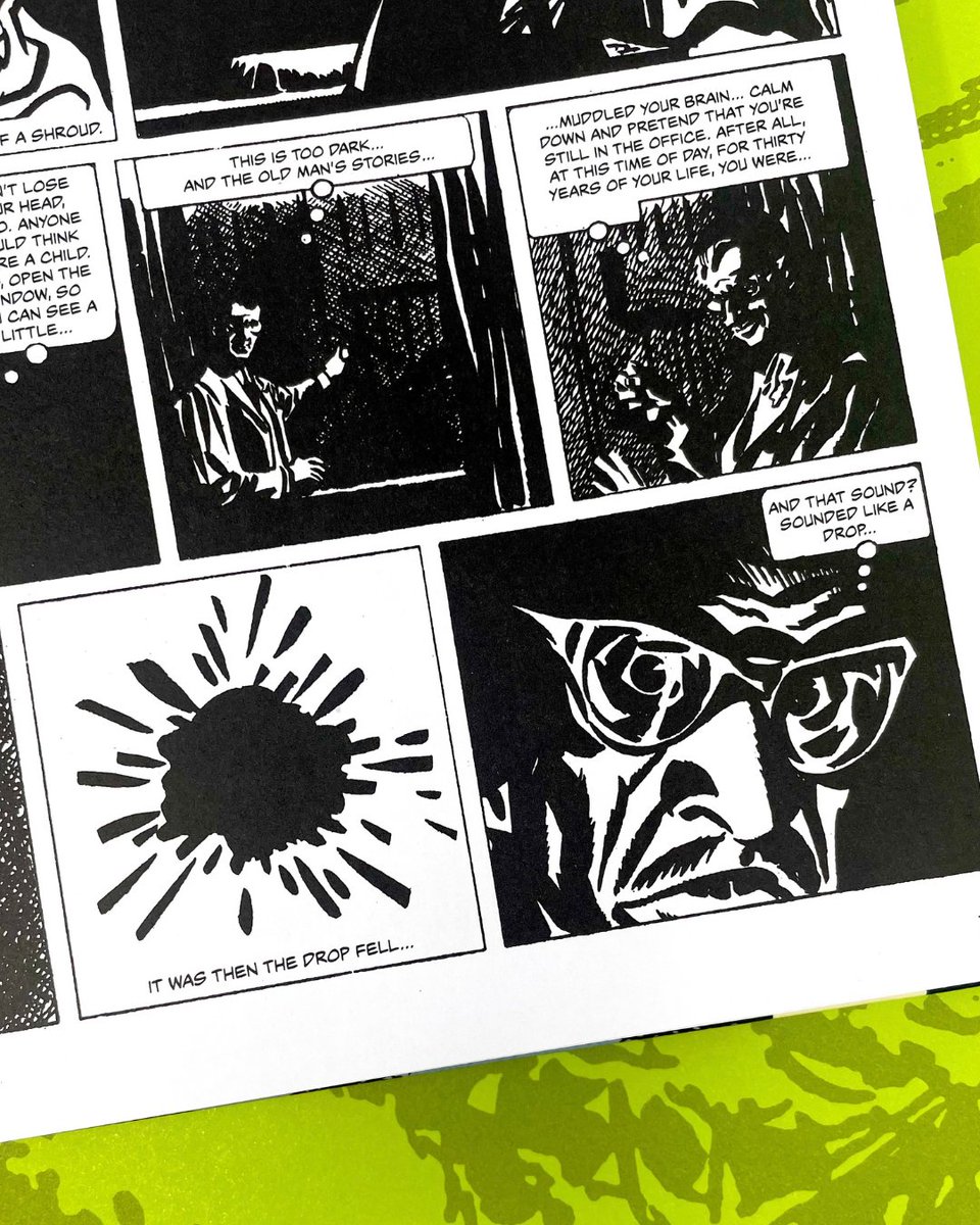 fantagraphics's tweet photo. Check it out: advance copies of Sherlock Time by the legendary creative duo of Héctor Germán Oesterheld and Alberto Breccia have arrived at our office! Out 11/10, this stunning collection is available for pre-order now. https://t.co/Q812RxNGQC https://t.co/7krn7sHWUv