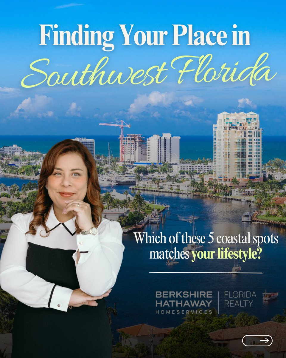 irome001's tweet photo. Southwest Florida isn’t just one lifestyle—it’s a collection of coastal vibes, each with its own rhythm and charm. 🌴✨

Whether you see yourself cruising along the canals of Cape Coral, exploring lively local spots in Fort Myers, taking quiet evening strolls in Punta Gorda,... https://t.co/JCNtYKdfF7