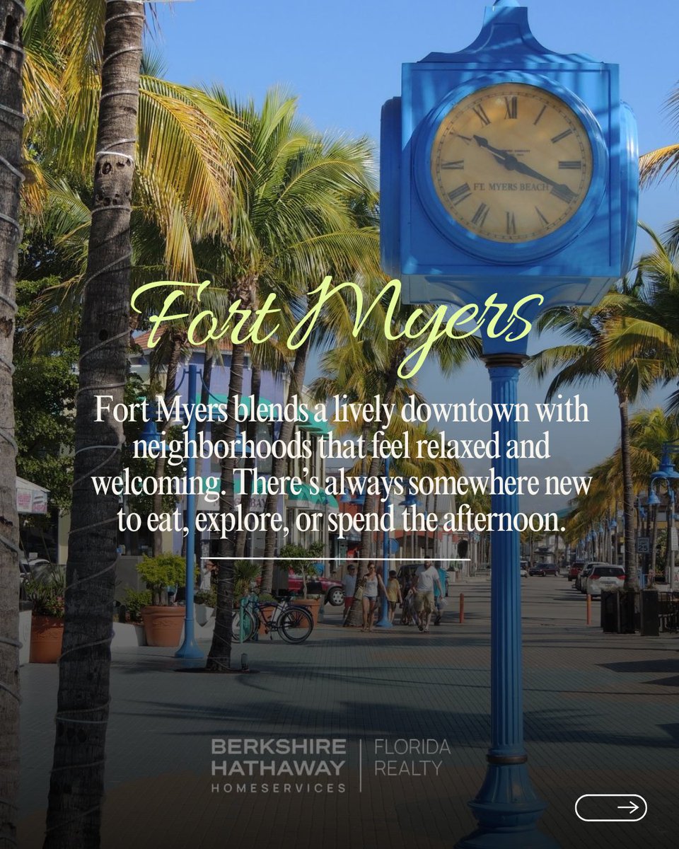 irome001's tweet photo. Southwest Florida isn’t just one lifestyle—it’s a collection of coastal vibes, each with its own rhythm and charm. 🌴✨

Whether you see yourself cruising along the canals of Cape Coral, exploring lively local spots in Fort Myers, taking quiet evening strolls in Punta Gorda,... https://t.co/JCNtYKdfF7