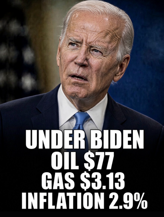 BallotBandit's tweet photo. @SaltyGoat17 Saltygoatlicker - Posted 2022 numbers during a global issue. 
Saltygoatlicker - Will not post what Biden handed Trump as it ruins his narrative
Saltygoatlicker - Please, tell me what each of the numbers are today after Trump saved us?  (He won't) https://t.co/0UesLM9kGd
