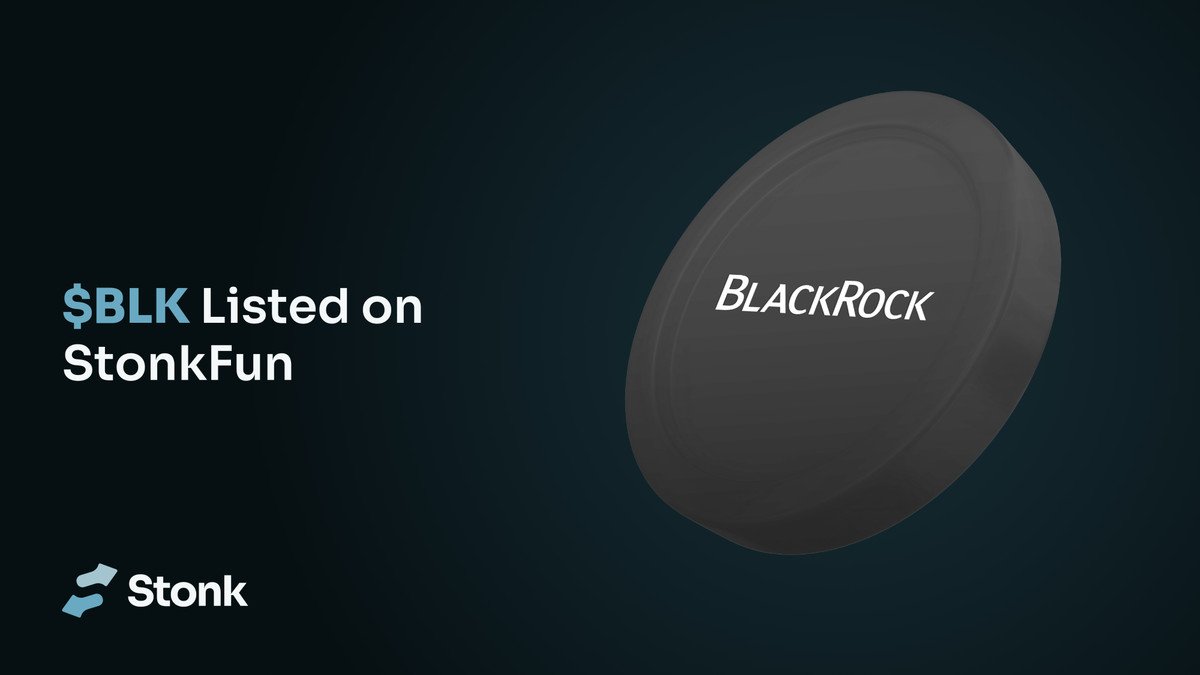 LaunchOnSF's tweet photo. Look who’s an asset under management now.

You can now launch coins paired with $BLK from @BlackRock, on StonkFun.

https://t.co/Lq5IOclKDH

Powered by @Sunrise and @Backpack. https://t.co/xMwTXnYDVO