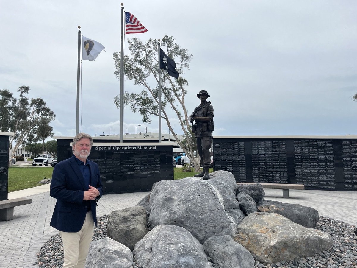 RepRickCrawford's tweet photo. Today, I met with the leadership of @USSOCOM and @CENTCOM. No nation on Earth matches the capability, courage, and lethal precision of the United States Armed Forces. 

Before leaving, I paid my respects at the Special Operations Forces Memorial, which was a humbling reminder of the extraordinary sacrifice behind our nation’s freedom. 🇺🇸