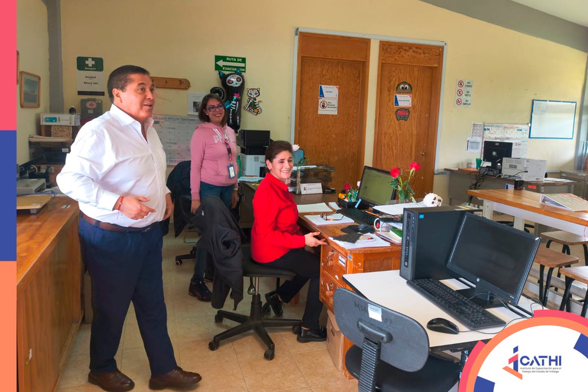 icathi's tweet photo. Nuestro Director, el Mtro. Jorge Acosta , realizó una gira de trabajo y supervisión en el Icathi Plantel Cuautepec, con el objetivo de evaluar el desempeño operativo, revisar el estado de las instalaciones y dar puntual seguimiento a los programas formativos que ahí se imparten. https://t.co/9Ls3eDP7Pb