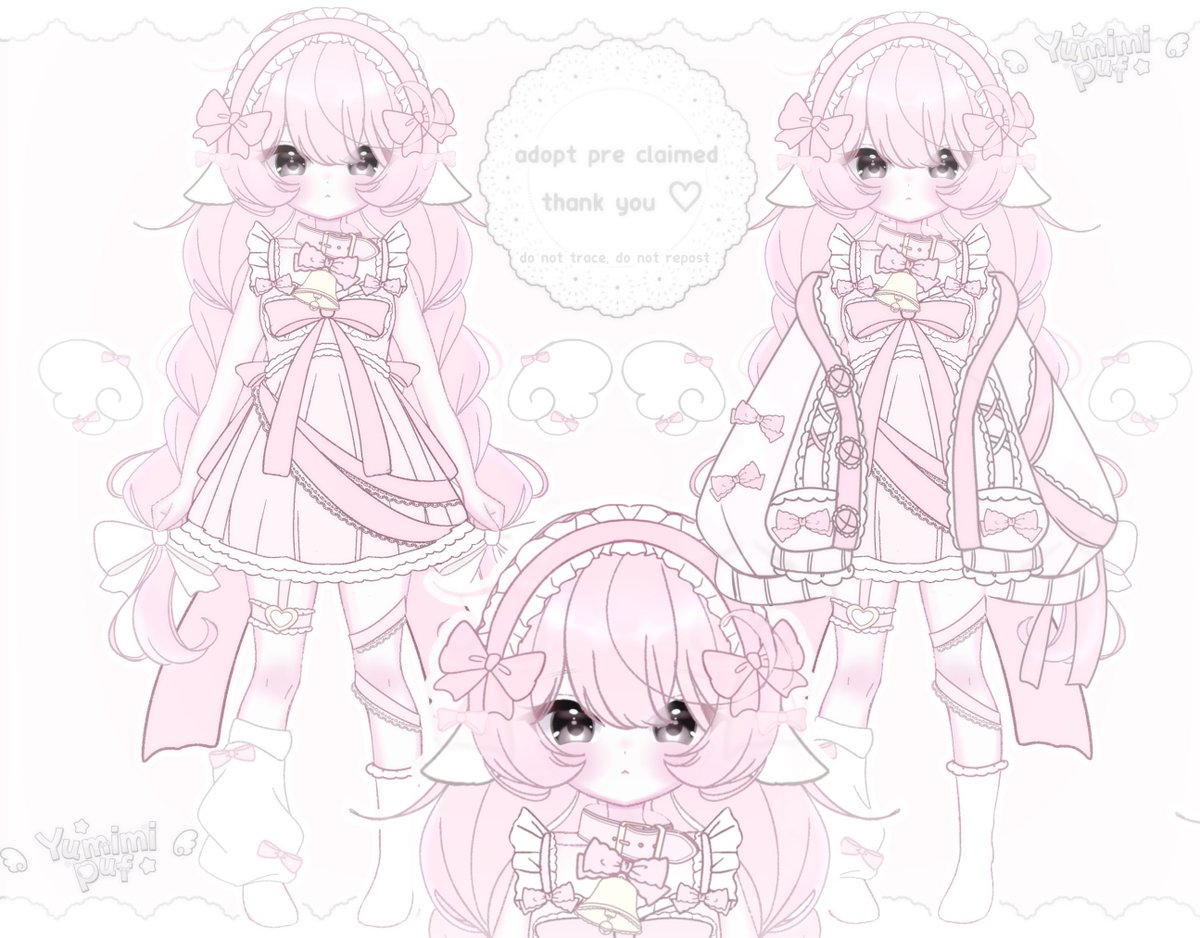 yumimipuf's tweet photo. ⠀⠀⠀
⠀⠀⠀⠀   . ◜ ͡   ͡   ͡ ◝ .
⠀⠀⠀ ໒ ; ⑅⠀⠀⠀ ⠀ ; ა⠀⠄⋆ ･ ⠄· ˚   ᷒᩹
⠀⠀⠀  ,꒰ 灬◞ ⩊ ◟灬 ꒱,⠀adopt
⠀⠀ ⠀ ణ◟ ͜ ,◞ꔫ◟ ͜ ,◞ っcompleted  . . ♡
⠀⠀⠀ https://t.co/MXz8qU730t
