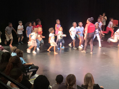 PROJECTACT_CMSD's tweet photo. Project ACT extends a special thank you to The IDEA Center at Playhouse Square and The Reading Company for their collaboration and support. Our students had a wonderful time participating in an engaging, interactive reading of The Wonky Donkey by Craig Smith. https://t.co/VSE0wuatwp