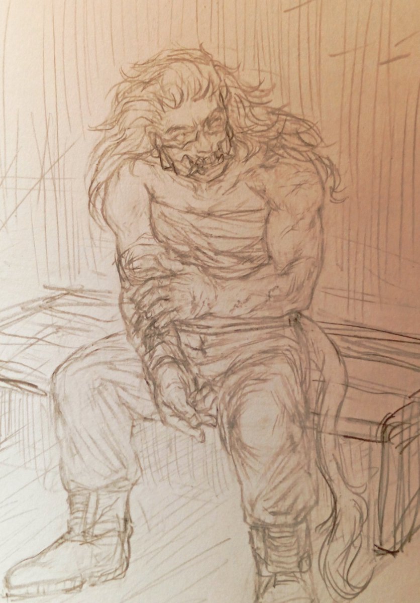 FAILURE316928's tweet photo. Commissions open :D
Some stuff on paper
Another oc from one of my fantasy settings. It’s normal for that race to have this build; it’s just their genetics, which give them some advantages. 
My masced girl https://t.co/GuiJ2UUZYV